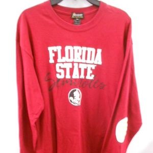GameDay Cashmere Sz L Maroon Seminoles Shirt. NWT